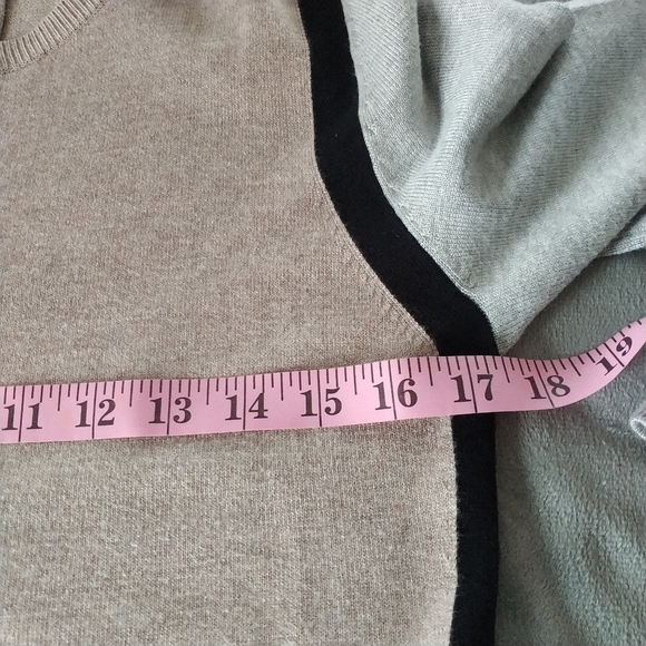 Philosophy Gray Dress with Black Trim - Picture 10 of 13